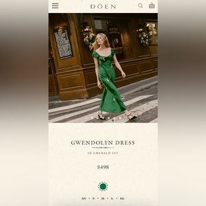 NWT Doen Gwendolyn Dress S